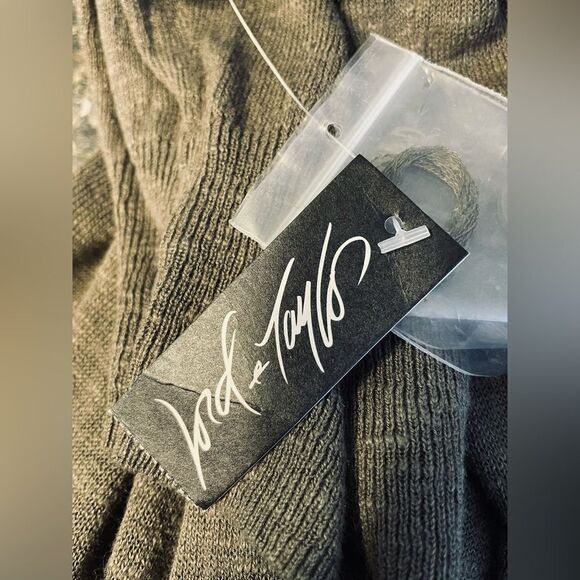 Lord & Taylor Linen Blend Short Sleeve Long  Cardigan 1X - Picture 7 of 7